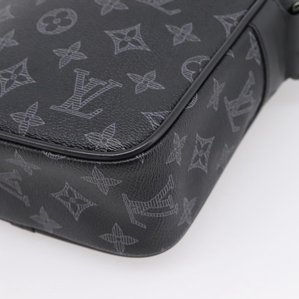 LOUIS VUITTON Monogram Eclipse Danube PM Shoulder Bag M43677 LV Auth 207007M