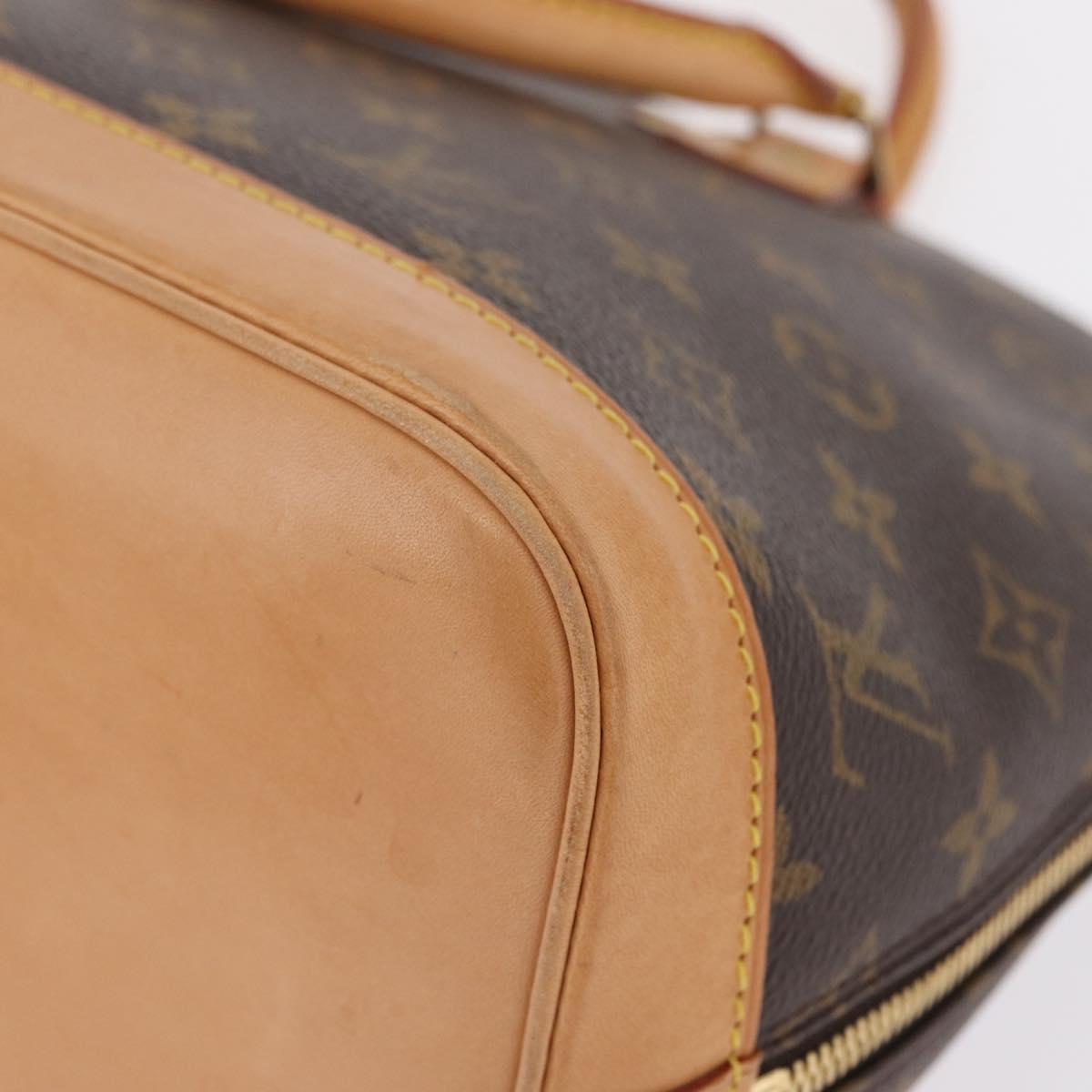 LOUIS VUITTON Monogram Alma Hand Bag M51130 LV Auth 207011V
