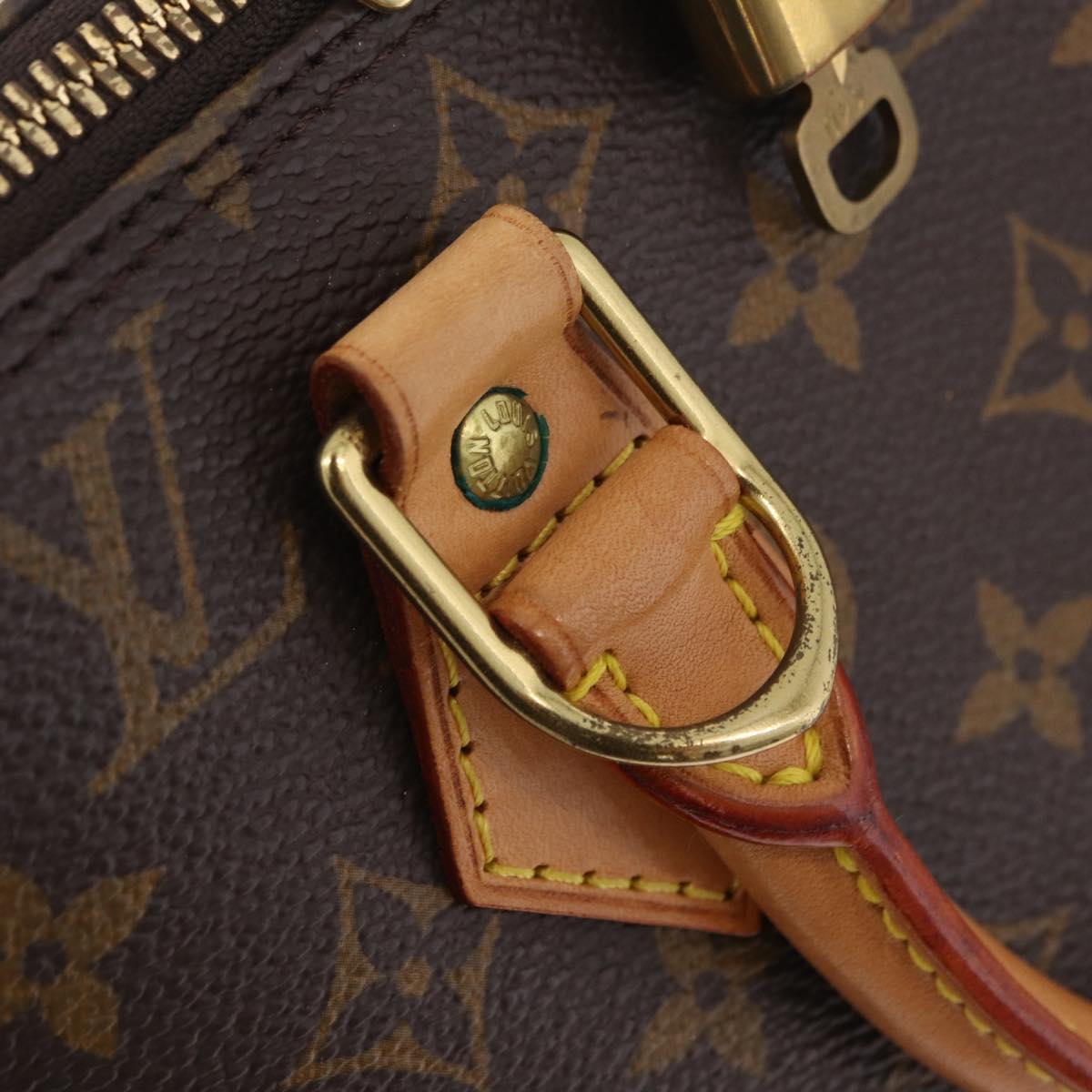 LOUIS VUITTON Monogram Alma Hand Bag M51130 LV Auth 207011V