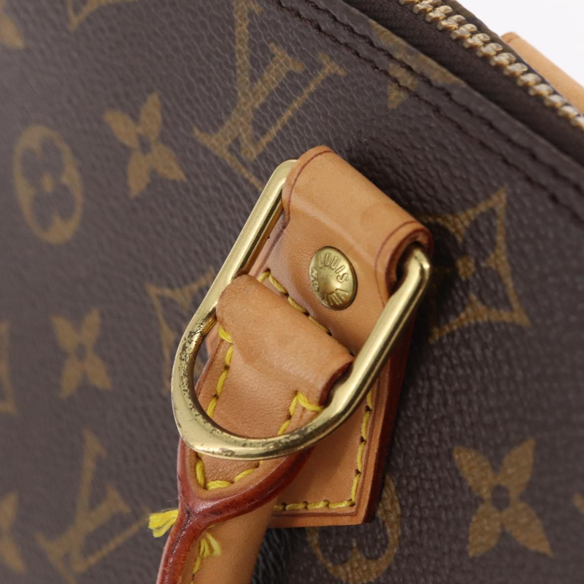 LOUIS VUITTON Monogram Alma Hand Bag M51130 LV Auth 207011V