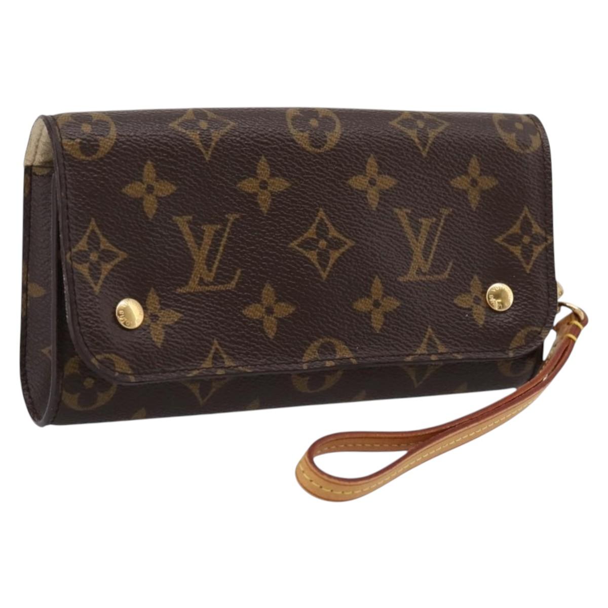 LOUIS VUITTON Monogram Etui PSP Pouch M58080 LV Auth 207027V