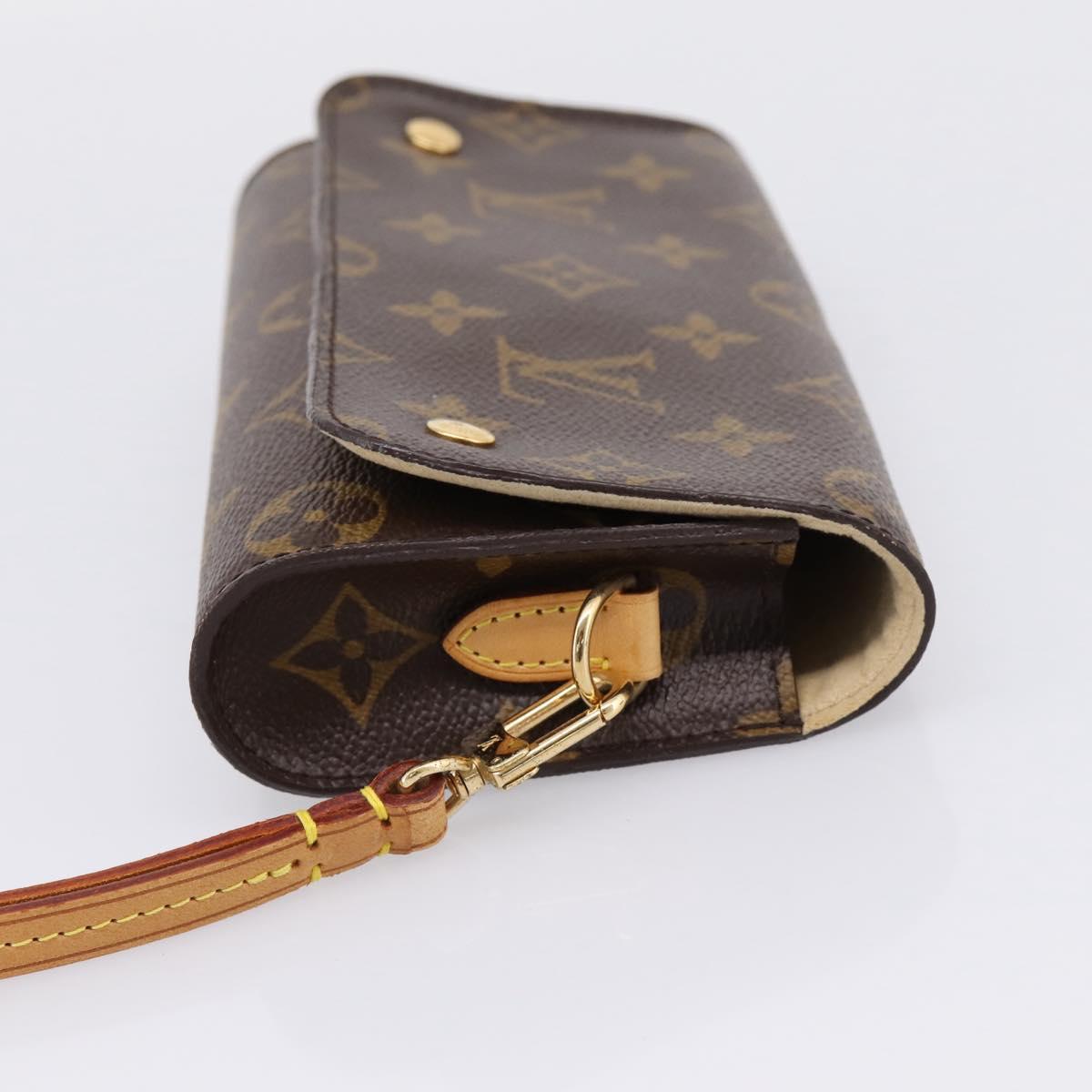 LOUIS VUITTON Monogram Etui PSP Pouch M58080 LV Auth 207027V