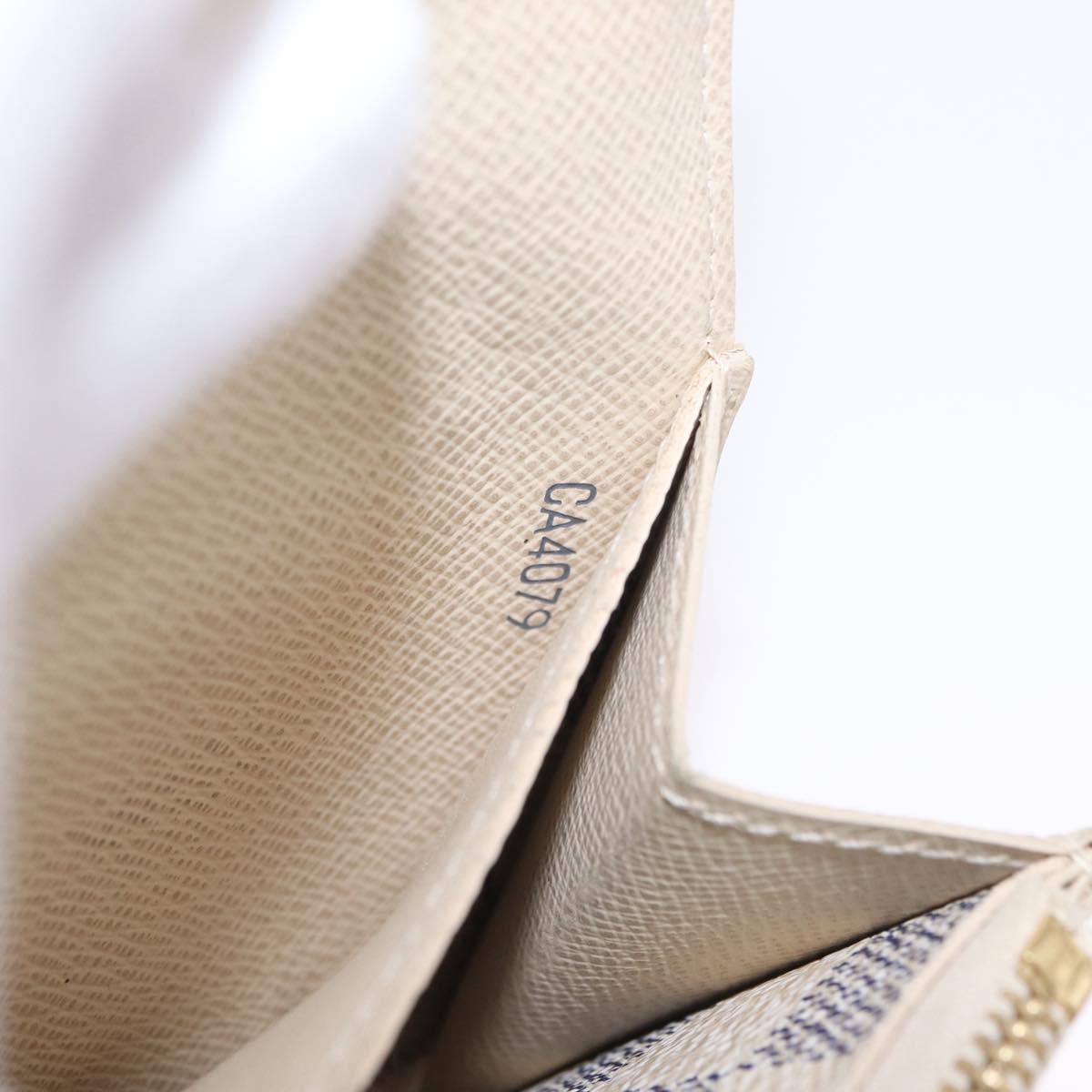 LOUIS VUITTON Damier Azur Ceinture Pochette Solo Bag M9835T LV Auth 207030A