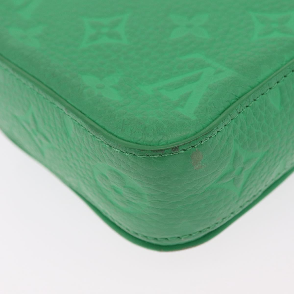 LOUIS VUITTON Lock Vertical Wearable Wallet Bag M81525 LV Auth 207033A