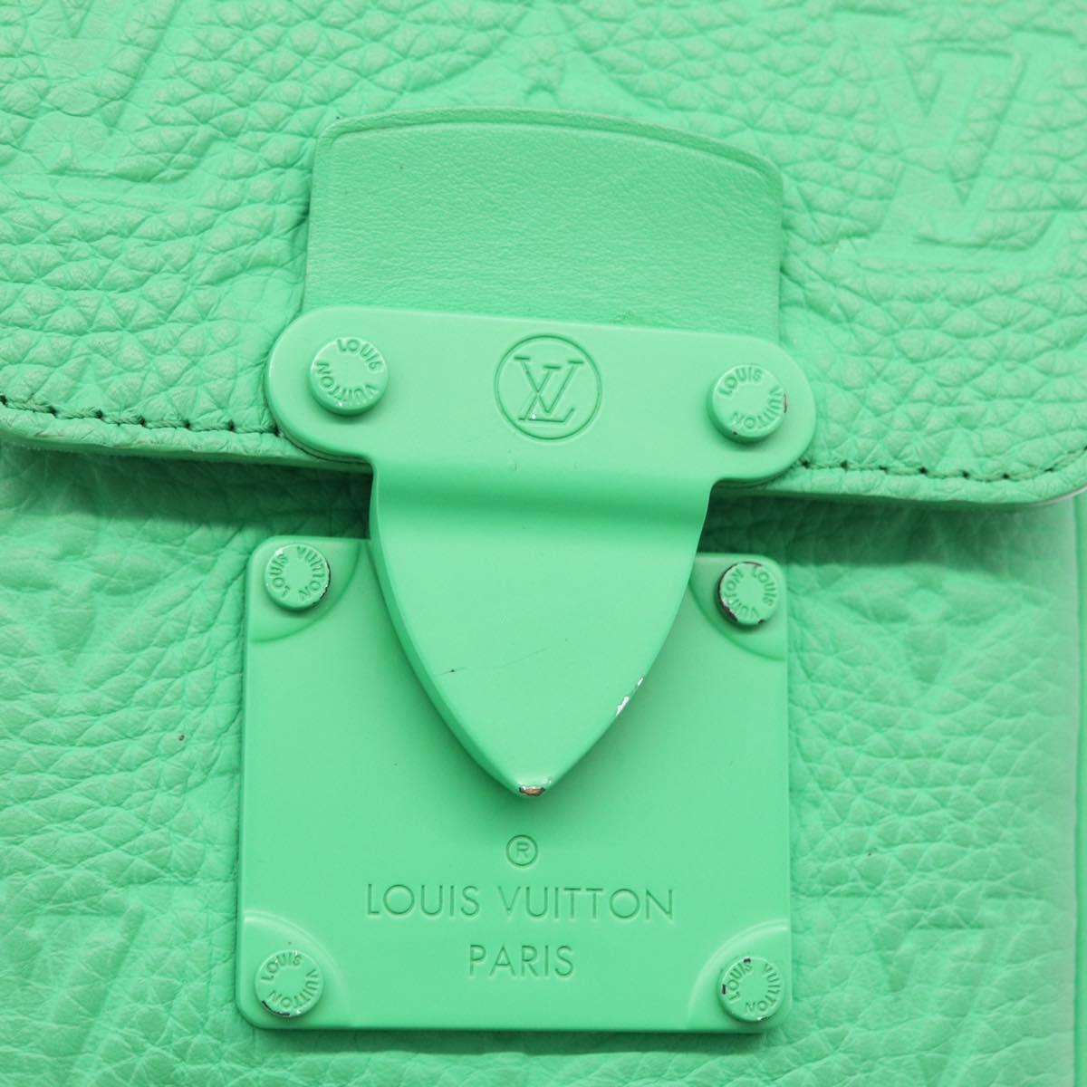 LOUIS VUITTON Lock Vertical Wearable Wallet Bag M81525 LV Auth 207033A