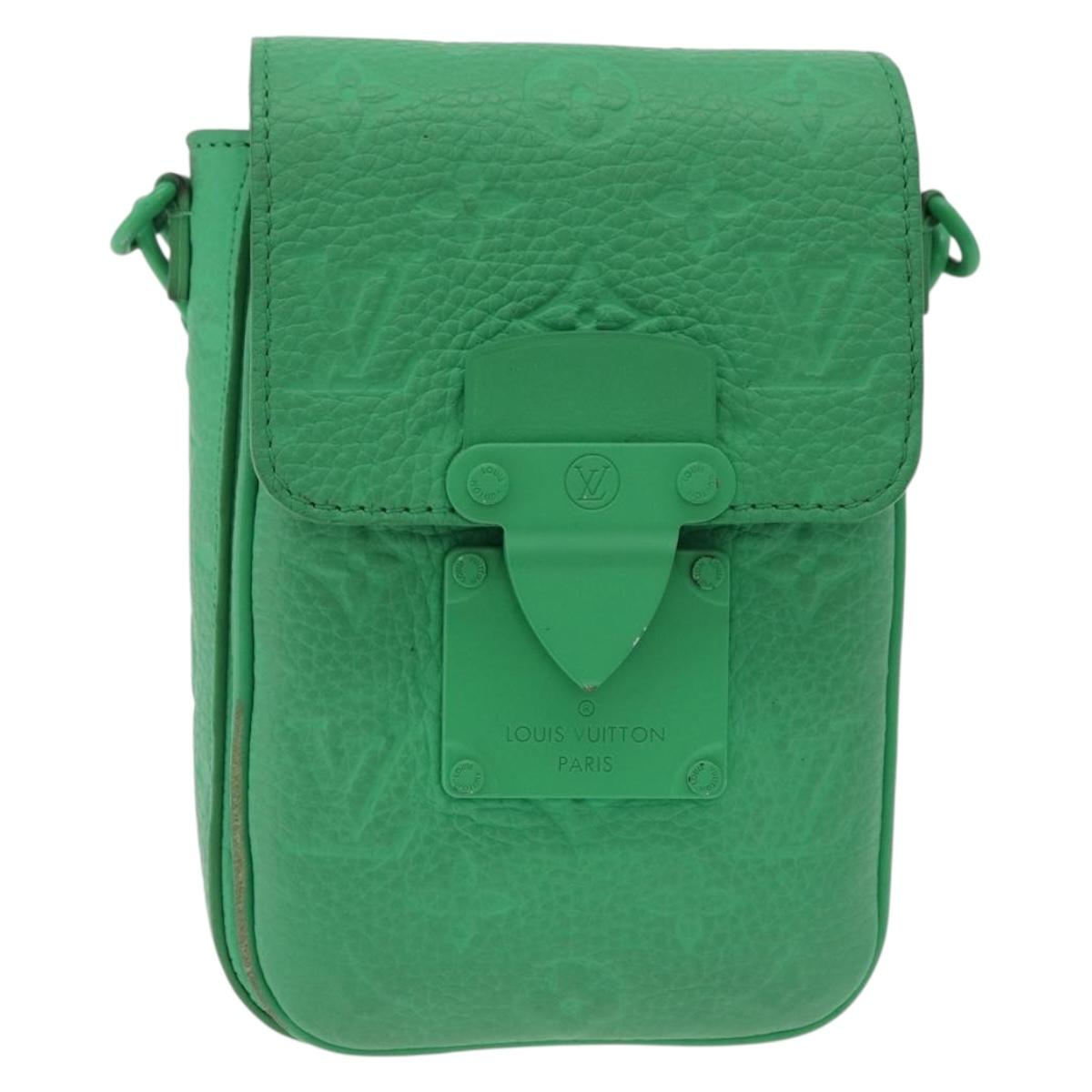 LOUIS VUITTON Lock Vertical Wearable Wallet Bag M81525 LV Auth 207033A