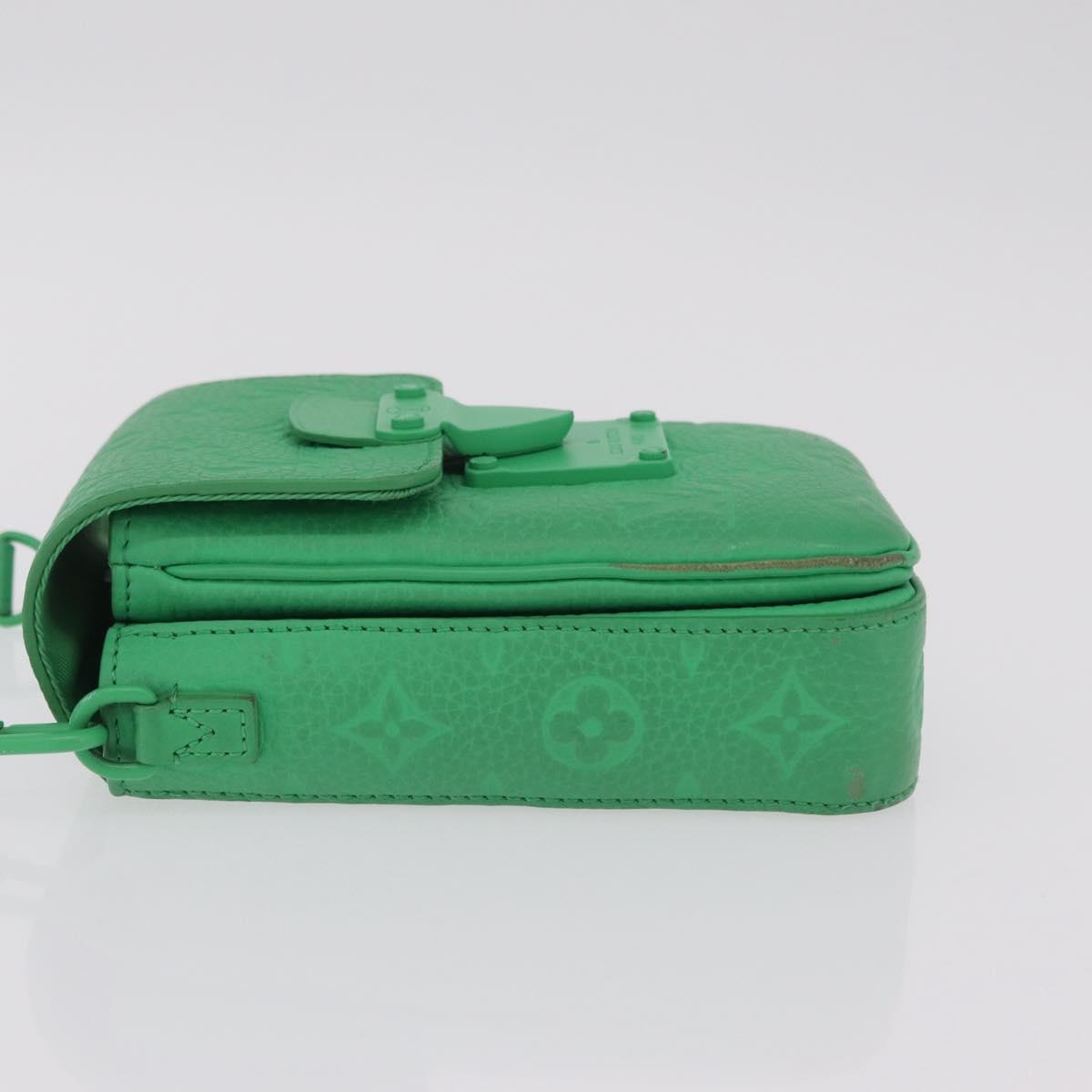 LOUIS VUITTON Lock Vertical Wearable Wallet Bag M81525 LV Auth 207033A