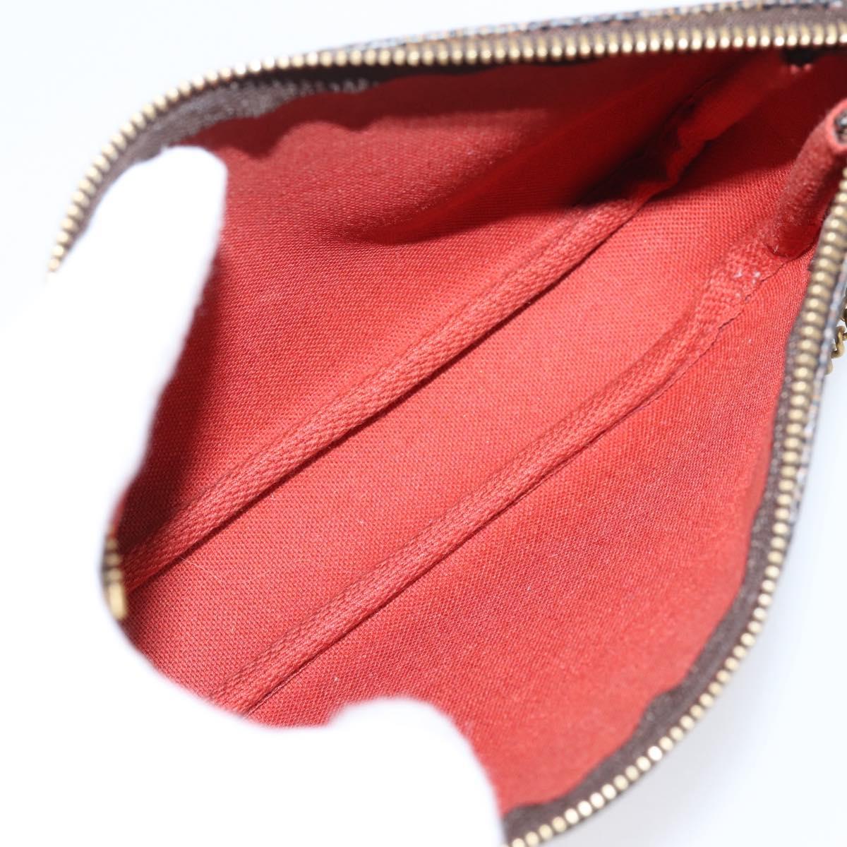 LOUIS VUITTON Ebene Mini Pochette Accessoires Pouch N58009 LV Auth 207035A