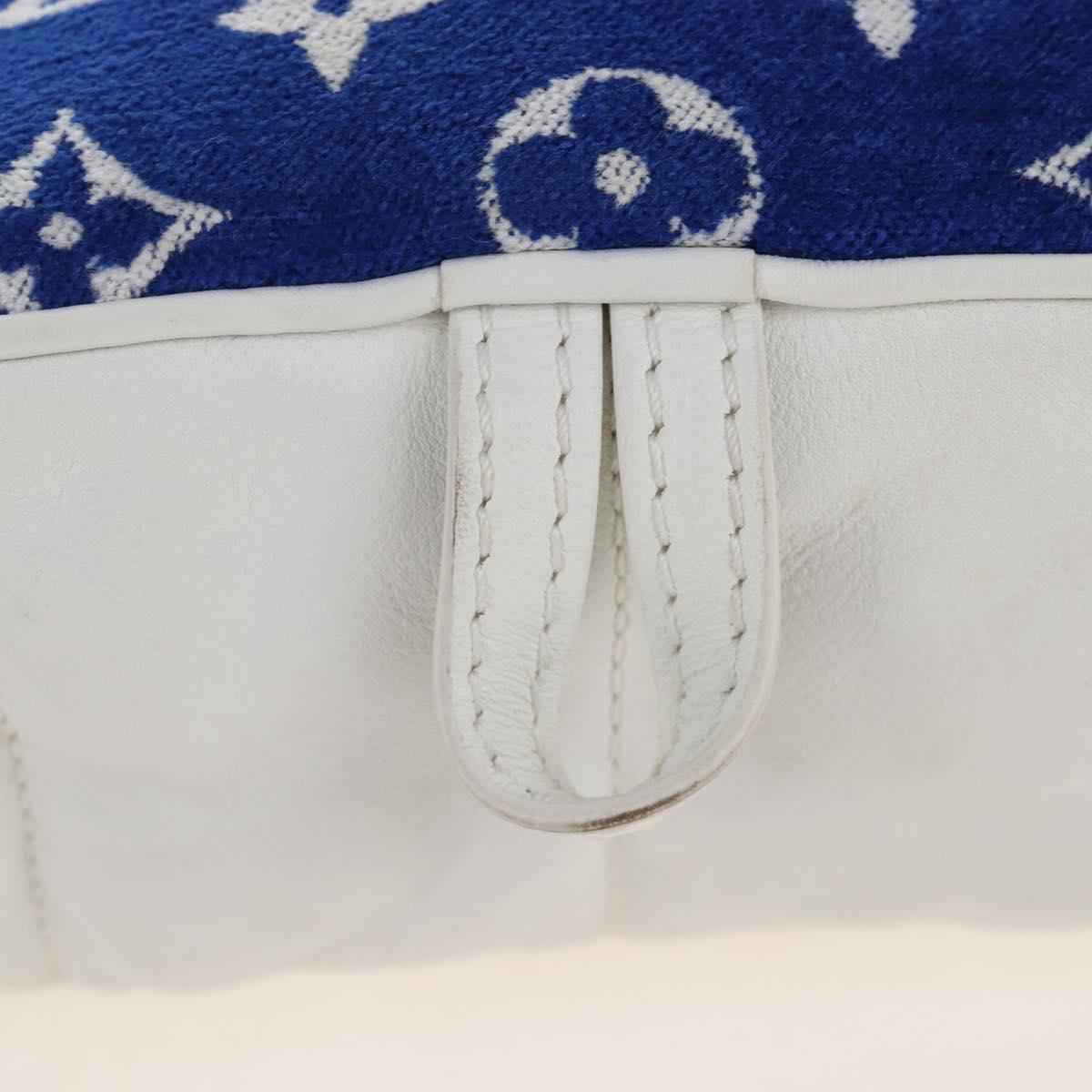 LOUIS VUITTON Jacquard Velvet Palm Spring Mini Backpack M46207 LV Auth 207040M