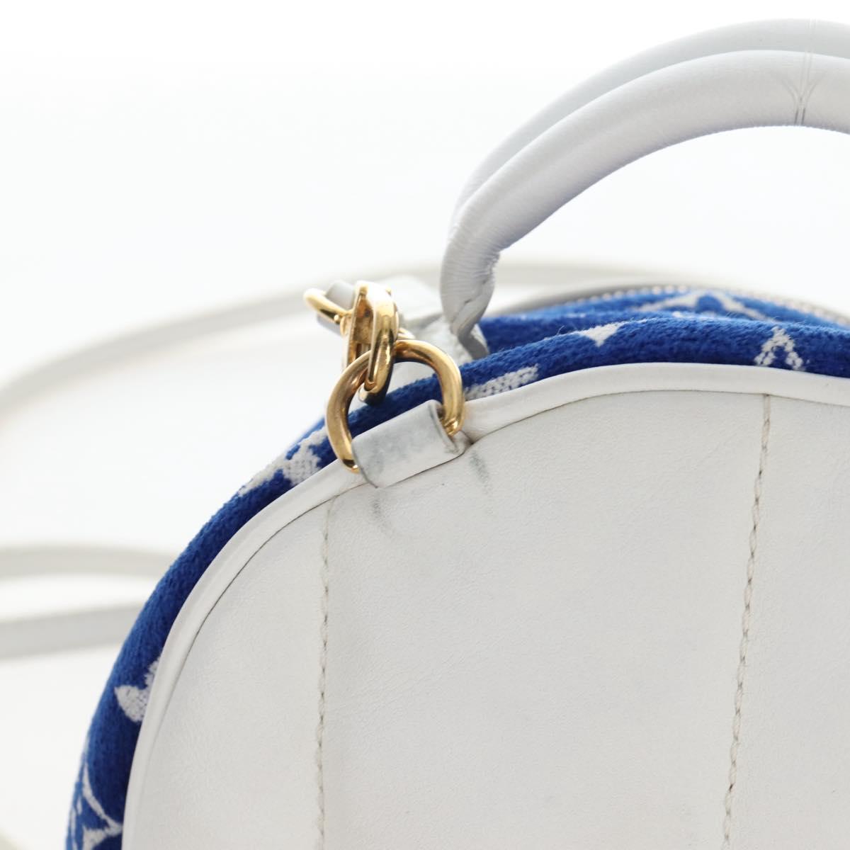 LOUIS VUITTON Jacquard Velvet Palm Spring Mini Backpack M46207 LV Auth 207040M