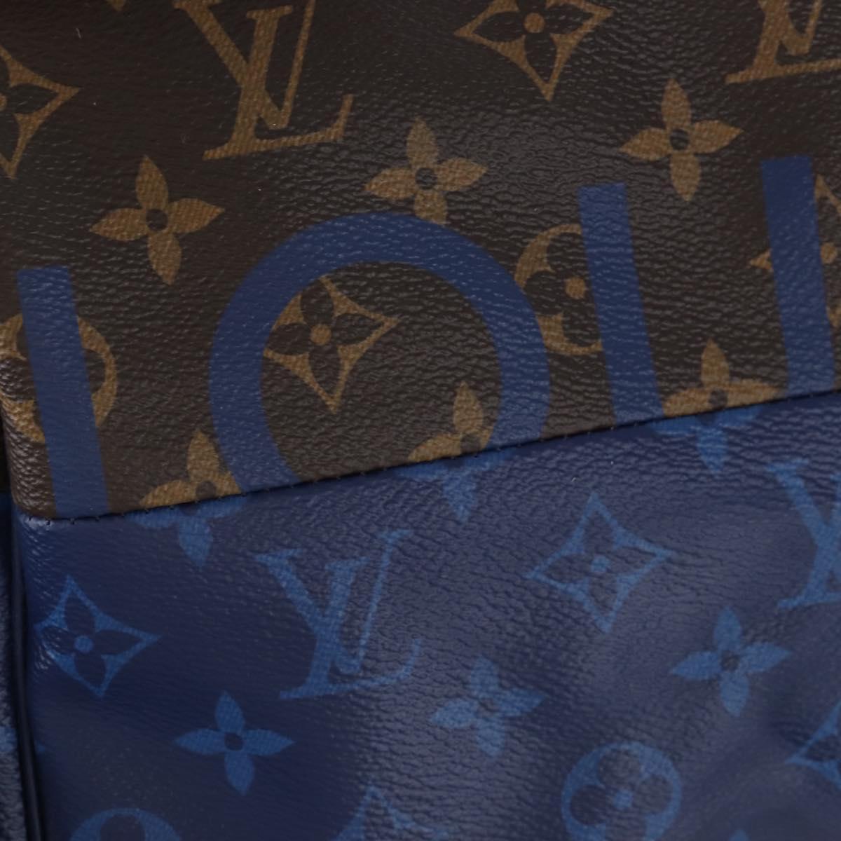 LOUIS VUITTON Pacific Split Keepall Bandouliere 50 Bag M43861 LV Auth 207044SAM