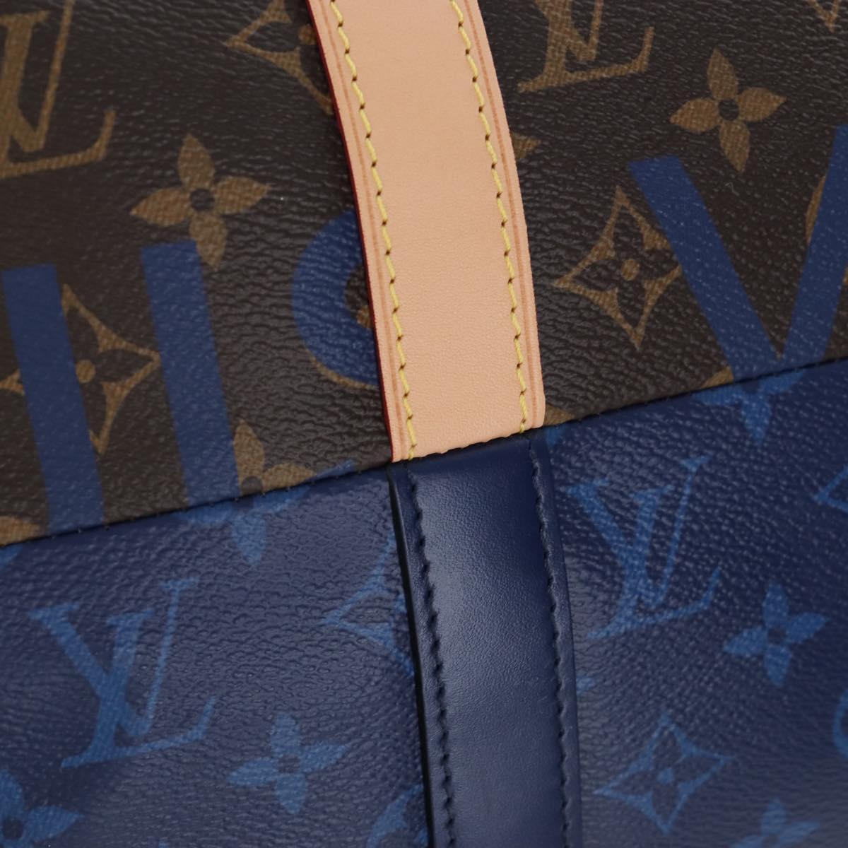 LOUIS VUITTON Pacific Split Keepall Bandouliere 50 Bag M43861 LV Auth 207044SAM