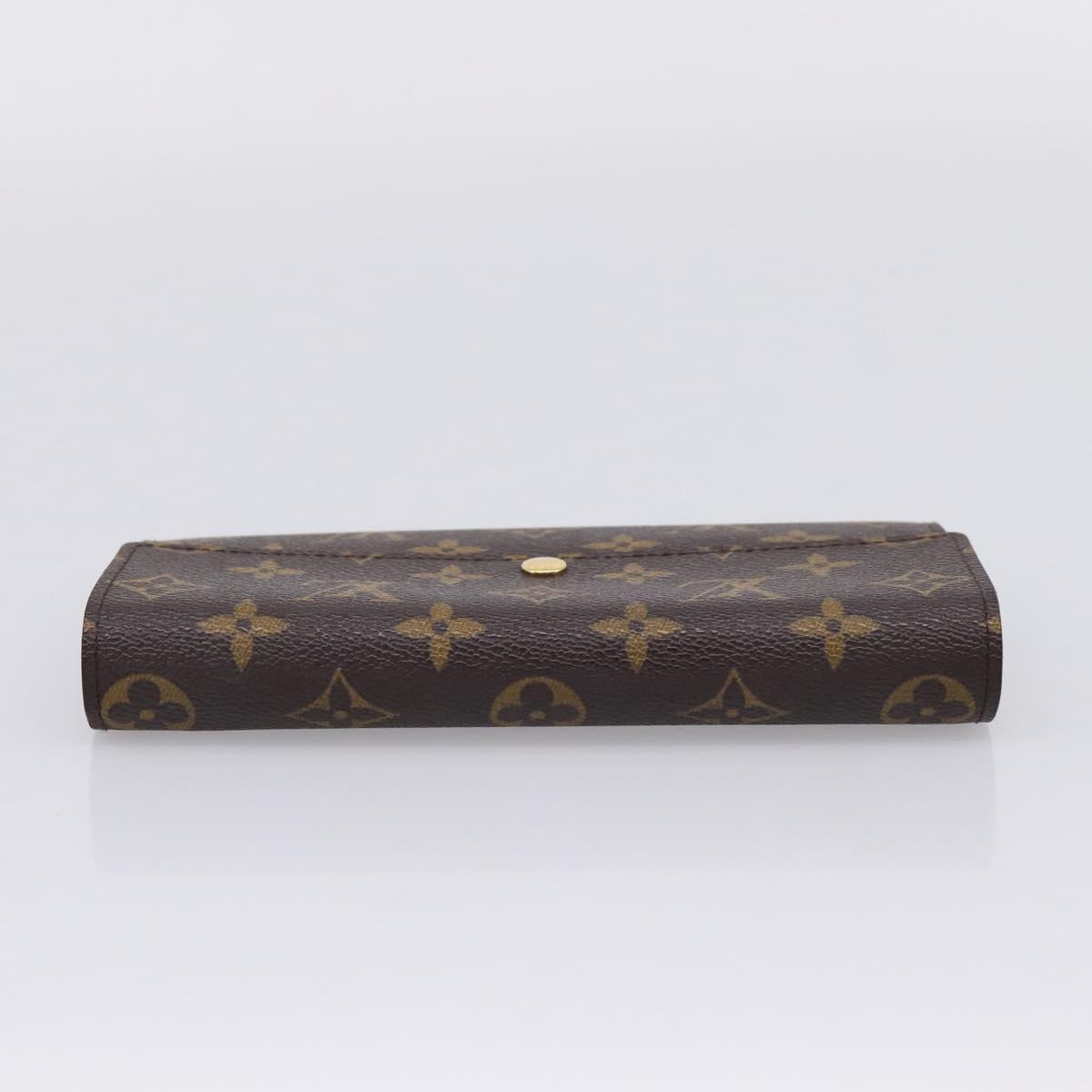 LOUIS VUITTON Monogram Portefeuille Sarah Long Wallet M61734 LV Auth 207050