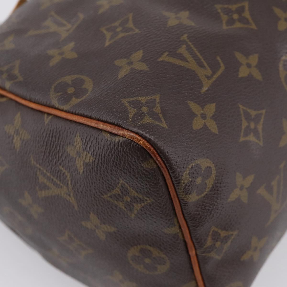 LOUIS VUITTON Monogram Speedy 25 Hand Bag M41528 LV Auth 207055