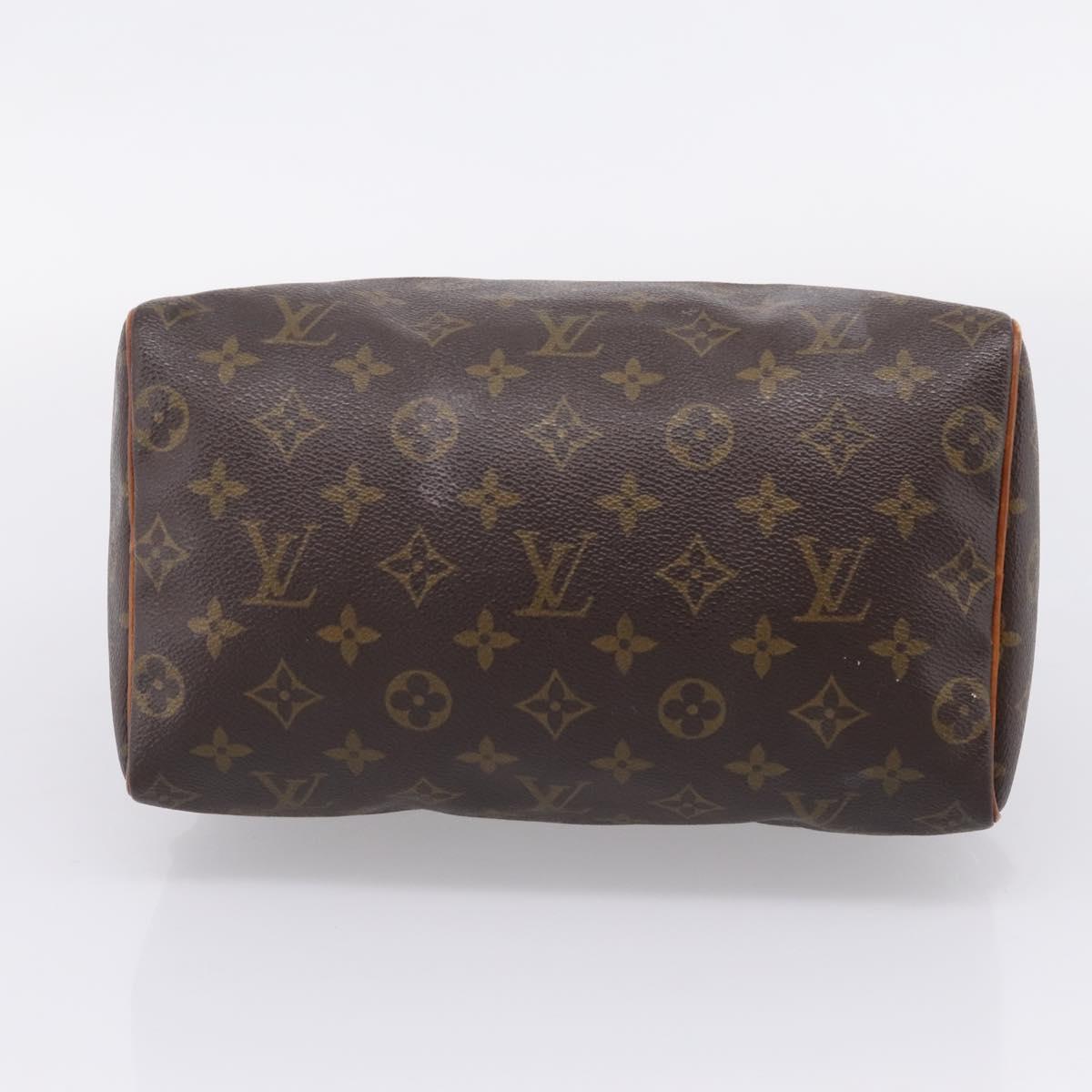 LOUIS VUITTON Monogram Speedy 25 Hand Bag M41528 LV Auth 207055