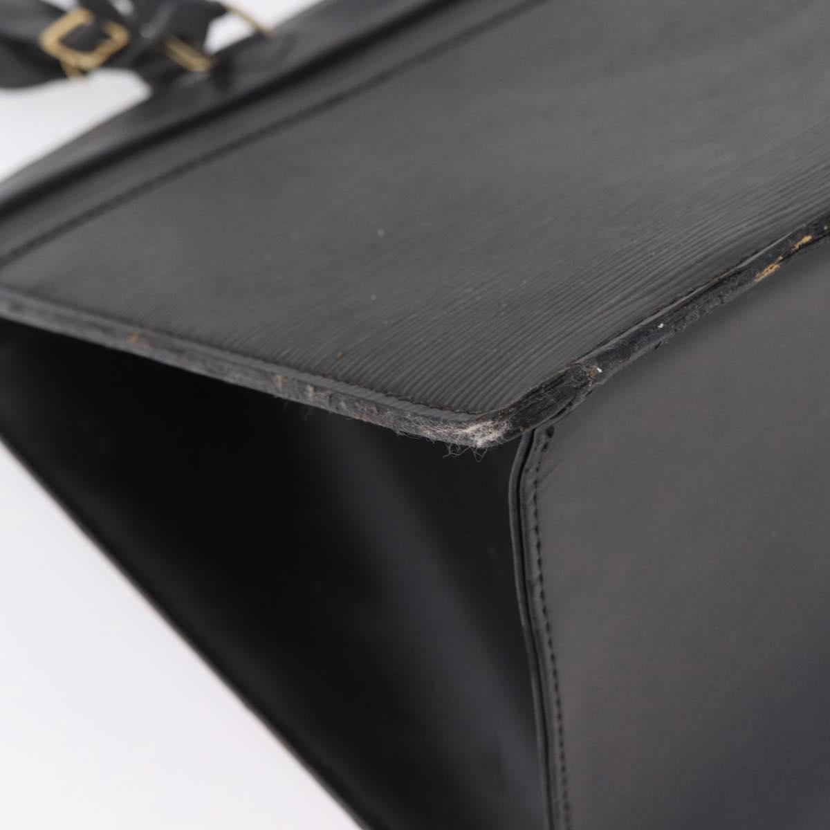 LOUIS VUITTON Epi Riviera Hand Bag Black M48182 LV Auth 207059
