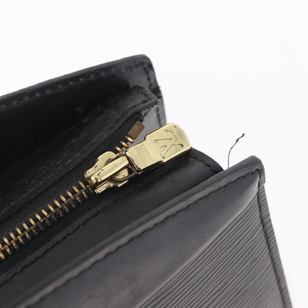 LOUIS VUITTON Epi Riviera Hand Bag Black M48182 LV Auth 207059