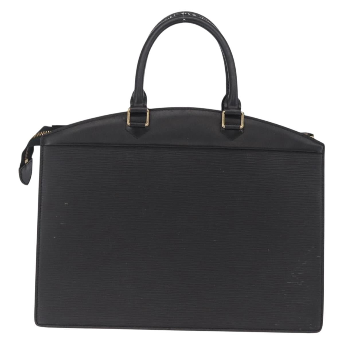 LOUIS VUITTON Epi Riviera Hand Bag Black M48182 LV Auth 207059