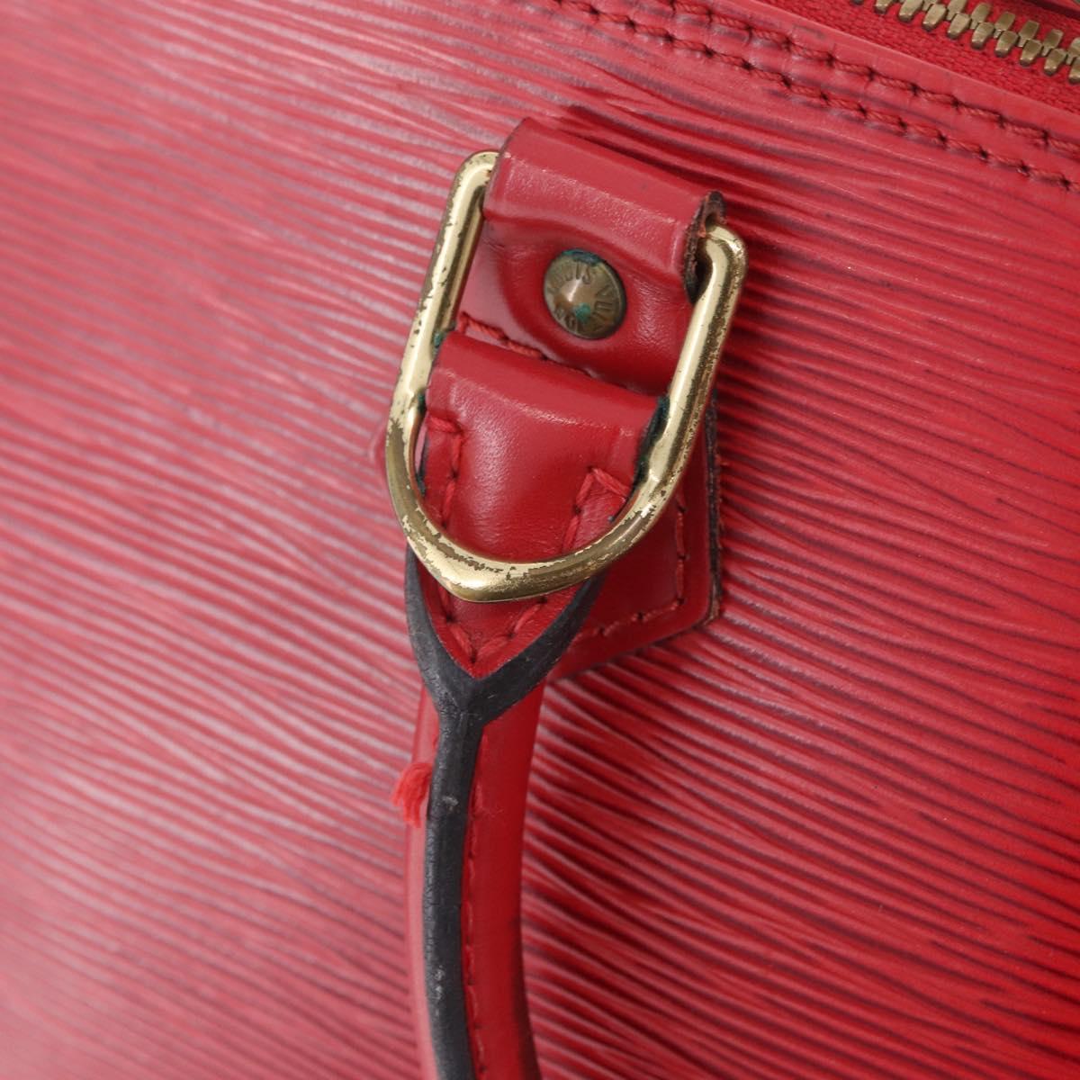LOUIS VUITTON Epi Alma Hand Bag Castilian Red M52147 LV Auth 207066