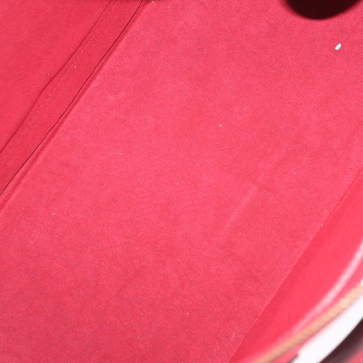 LOUIS VUITTON Epi Alma Hand Bag Castilian Red M52147 LV Auth 207066