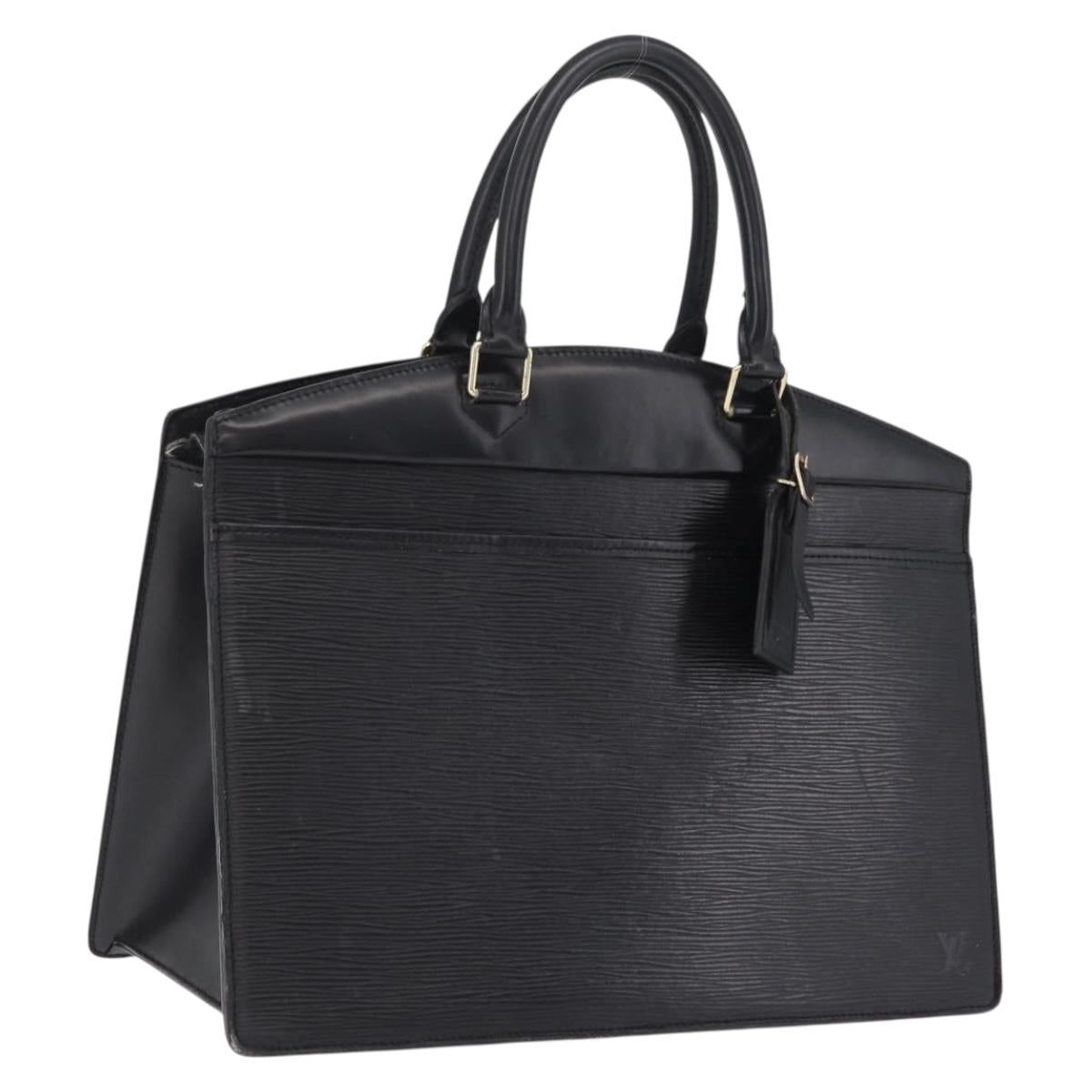 LOUIS VUITTON Epi Riviera Hand Bag Black M48182 LV Auth 207097