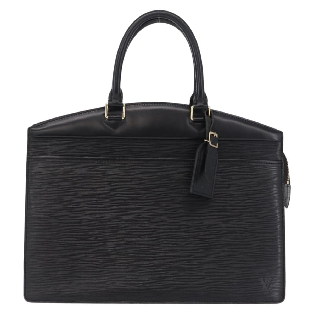 LOUIS VUITTON Epi Riviera Hand Bag Black M48182 LV Auth 207097