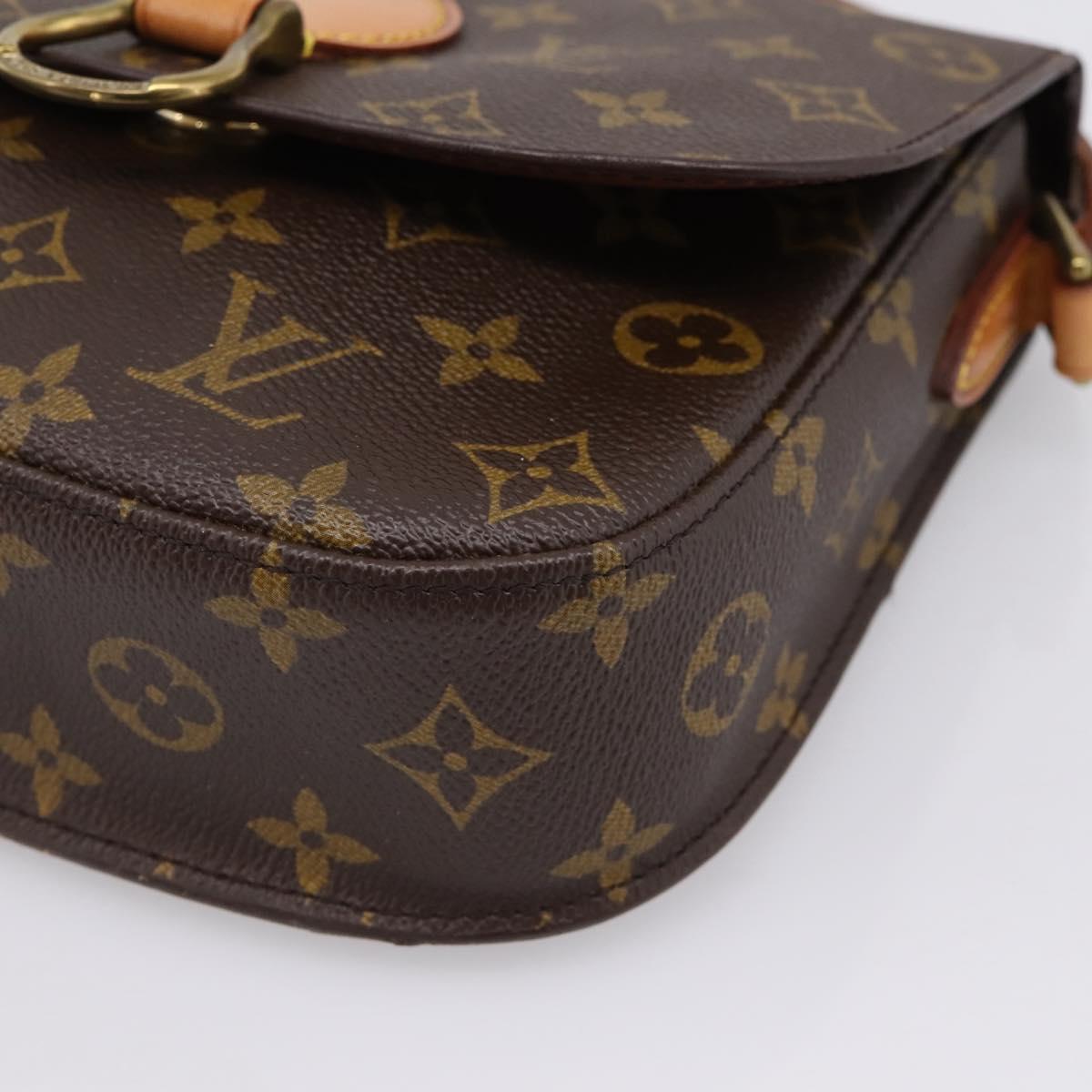 LOUIS VUITTON Monogram Saint Cloud MM Shoulder Bag M51243 LV Auth 207122A