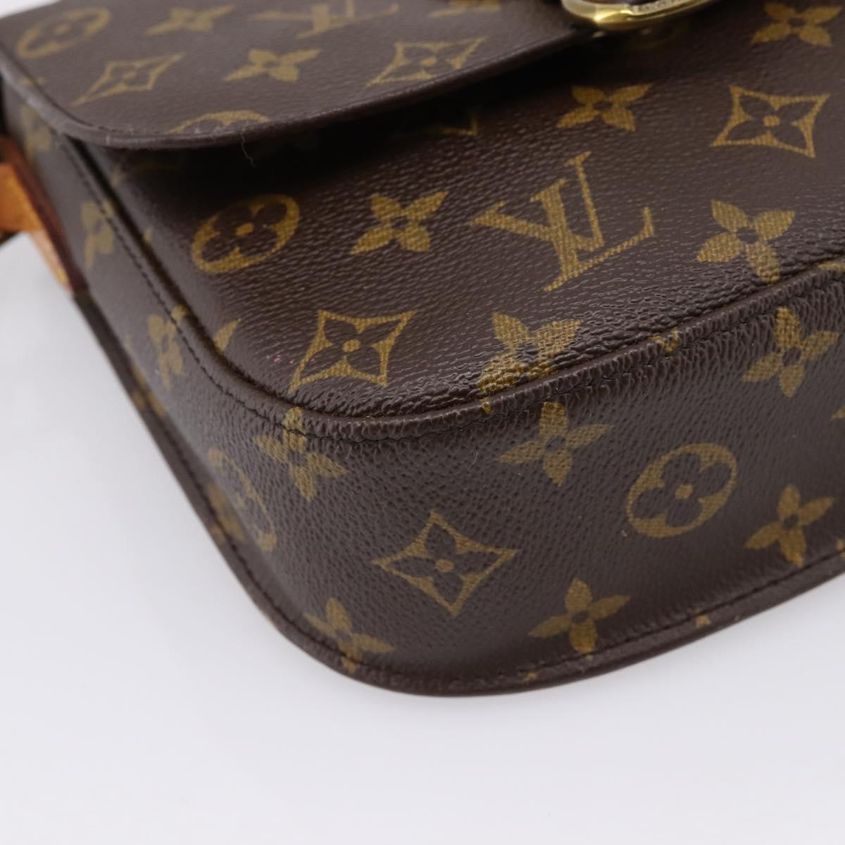 LOUIS VUITTON Monogram Saint Cloud MM Shoulder Bag M51243 LV Auth 207122A