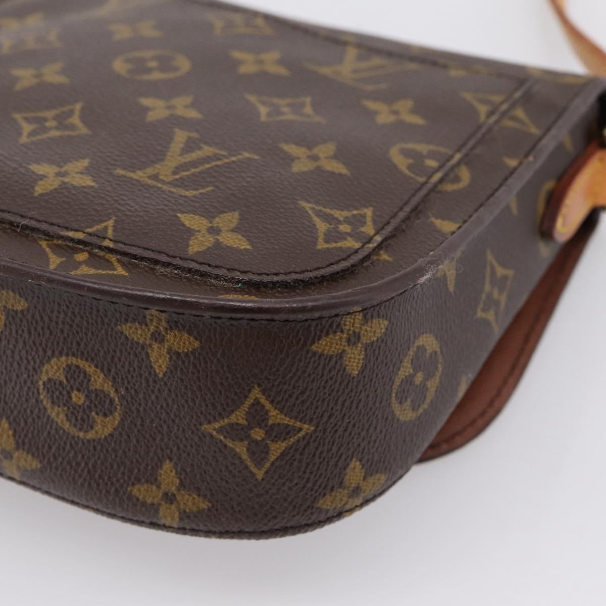LOUIS VUITTON Monogram Saint Cloud MM Shoulder Bag M51243 LV Auth 207122A