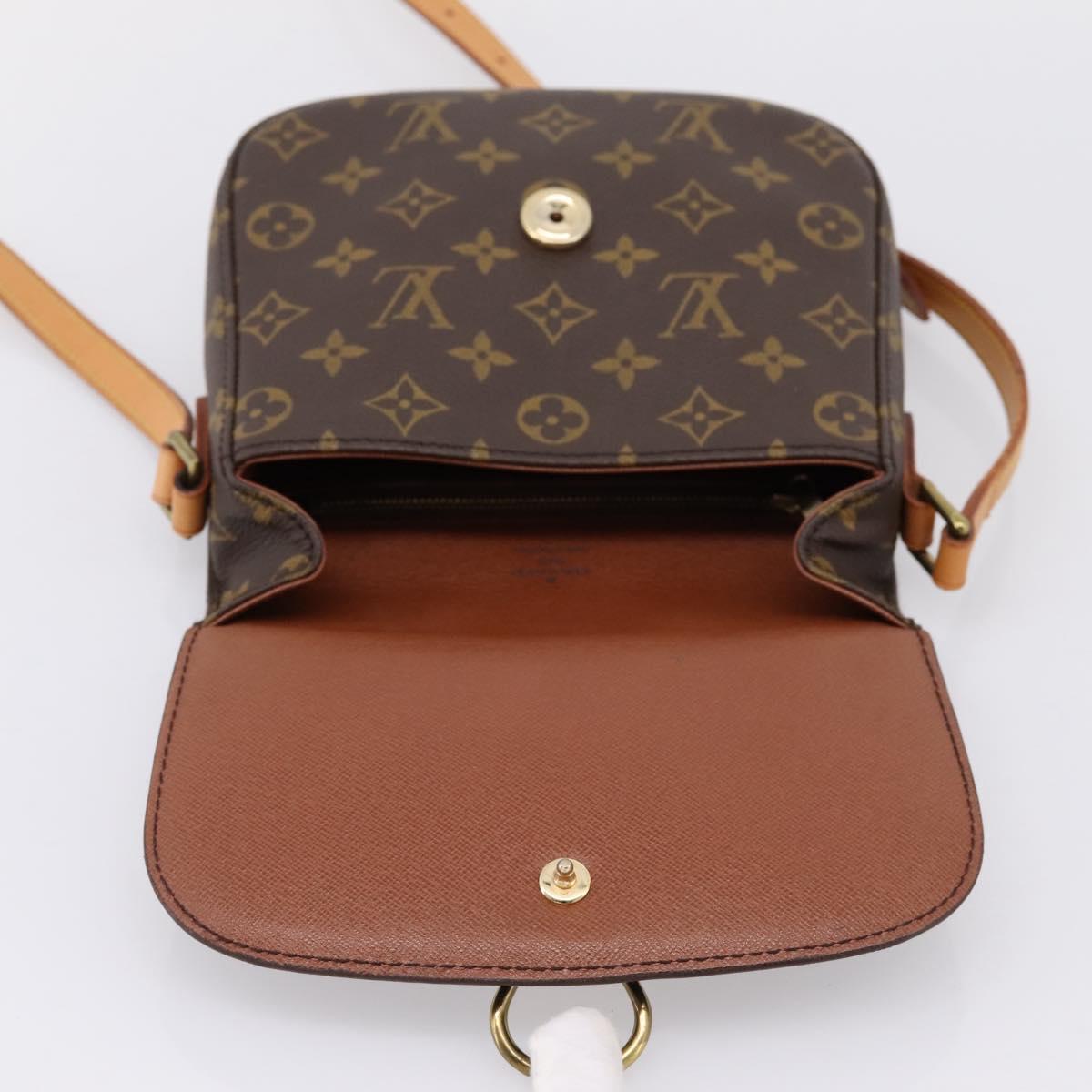 LOUIS VUITTON Monogram Saint Cloud MM Shoulder Bag M51243 LV Auth 207122A