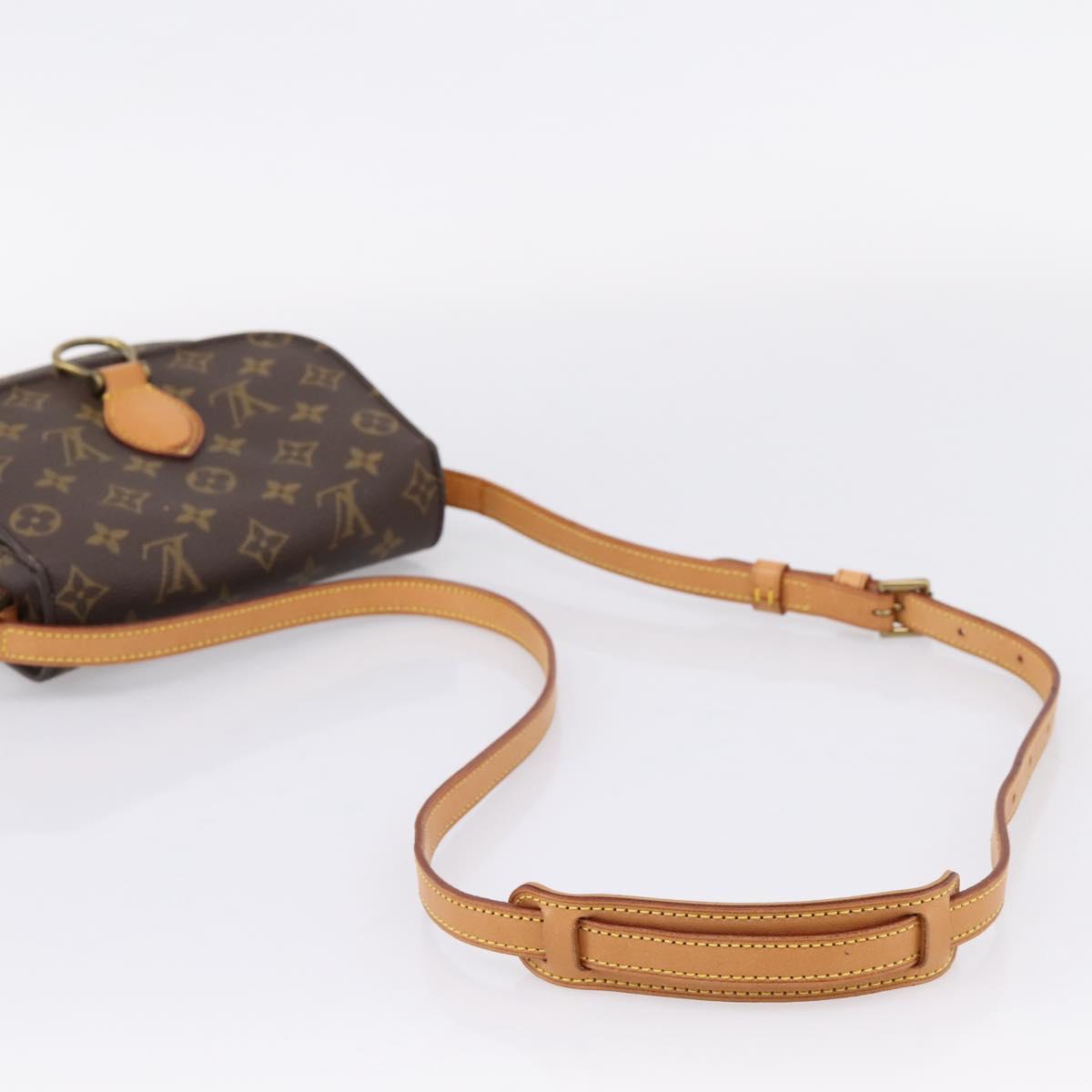 LOUIS VUITTON Monogram Saint Cloud MM Shoulder Bag M51243 LV Auth 207122A
