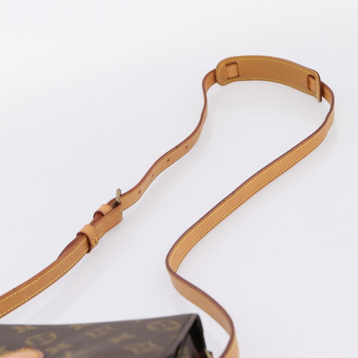 LOUIS VUITTON Monogram Saint Cloud MM Shoulder Bag M51243 LV Auth 207122A