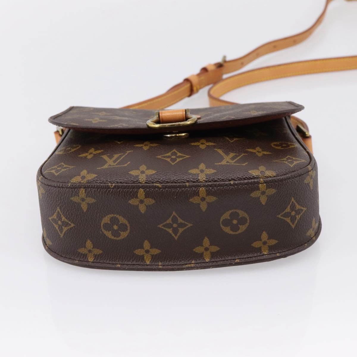 LOUIS VUITTON Monogram Saint Cloud MM Shoulder Bag M51243 LV Auth 207122A