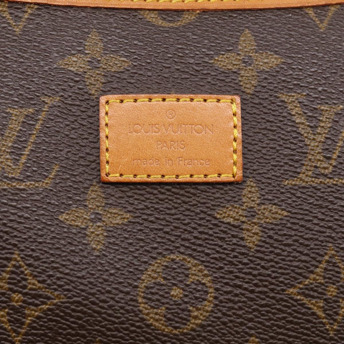 LOUIS VUITTON Monogram Saumur 35 Shoulder Bag M42254 LV Auth 207125V