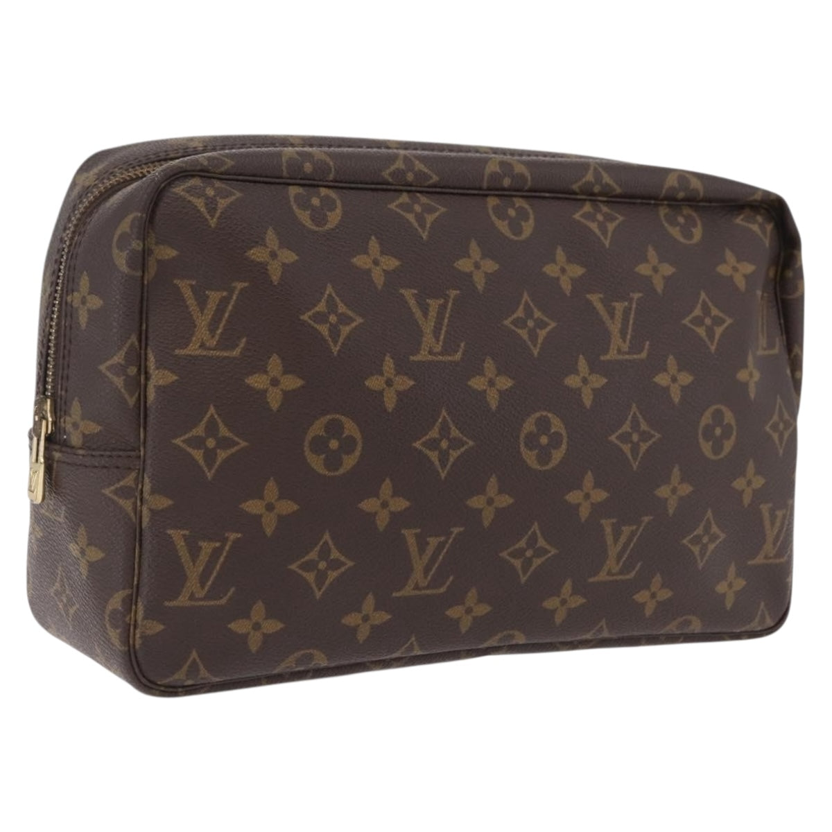 LOUIS VUITTON Monogram Trousse Toilette 28 Clutch Bag M47522 LV Auth 207135