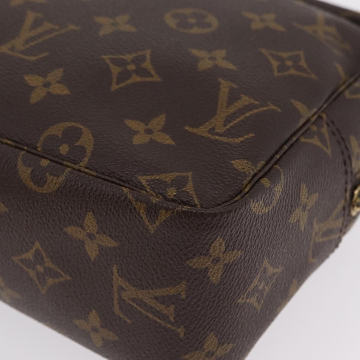 LOUIS VUITTON Monogram Trousse Toilette 28 Clutch Bag M47522 LV Auth 207135