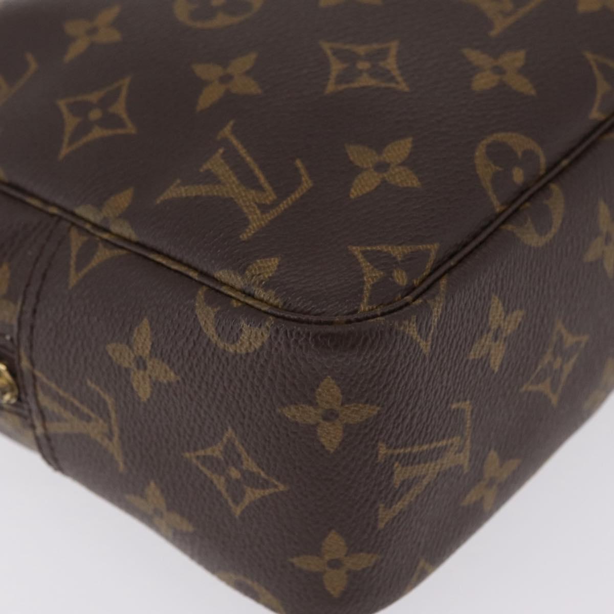 LOUIS VUITTON Monogram Trousse Toilette 28 Clutch Bag M47522 LV Auth 207135