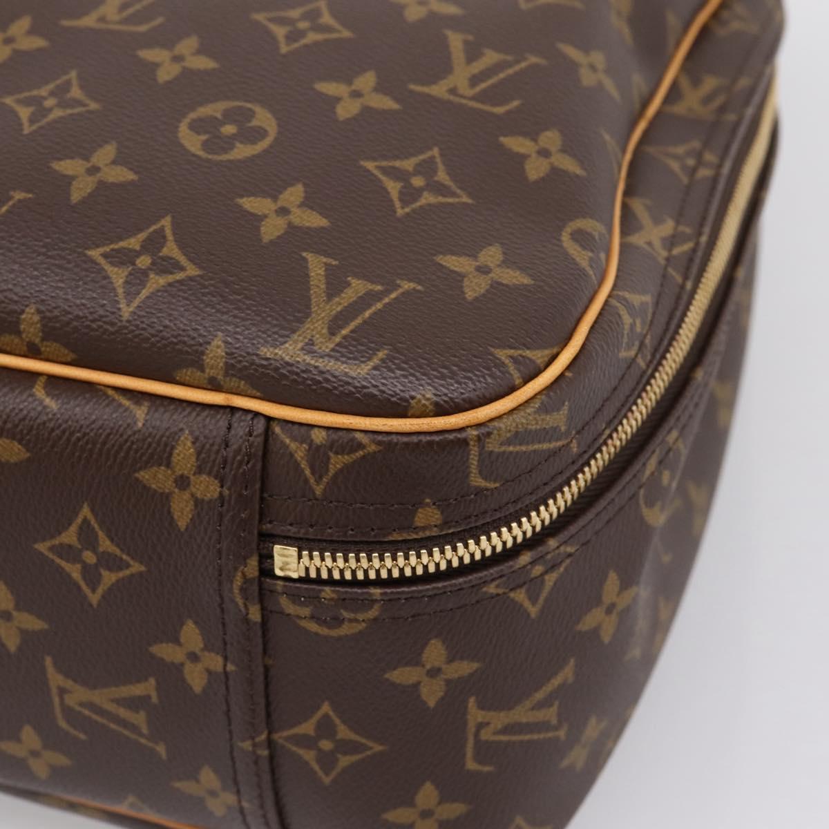 LOUIS VUITTON Monogram Excursion Hand Bag M41450 LV Auth 207136