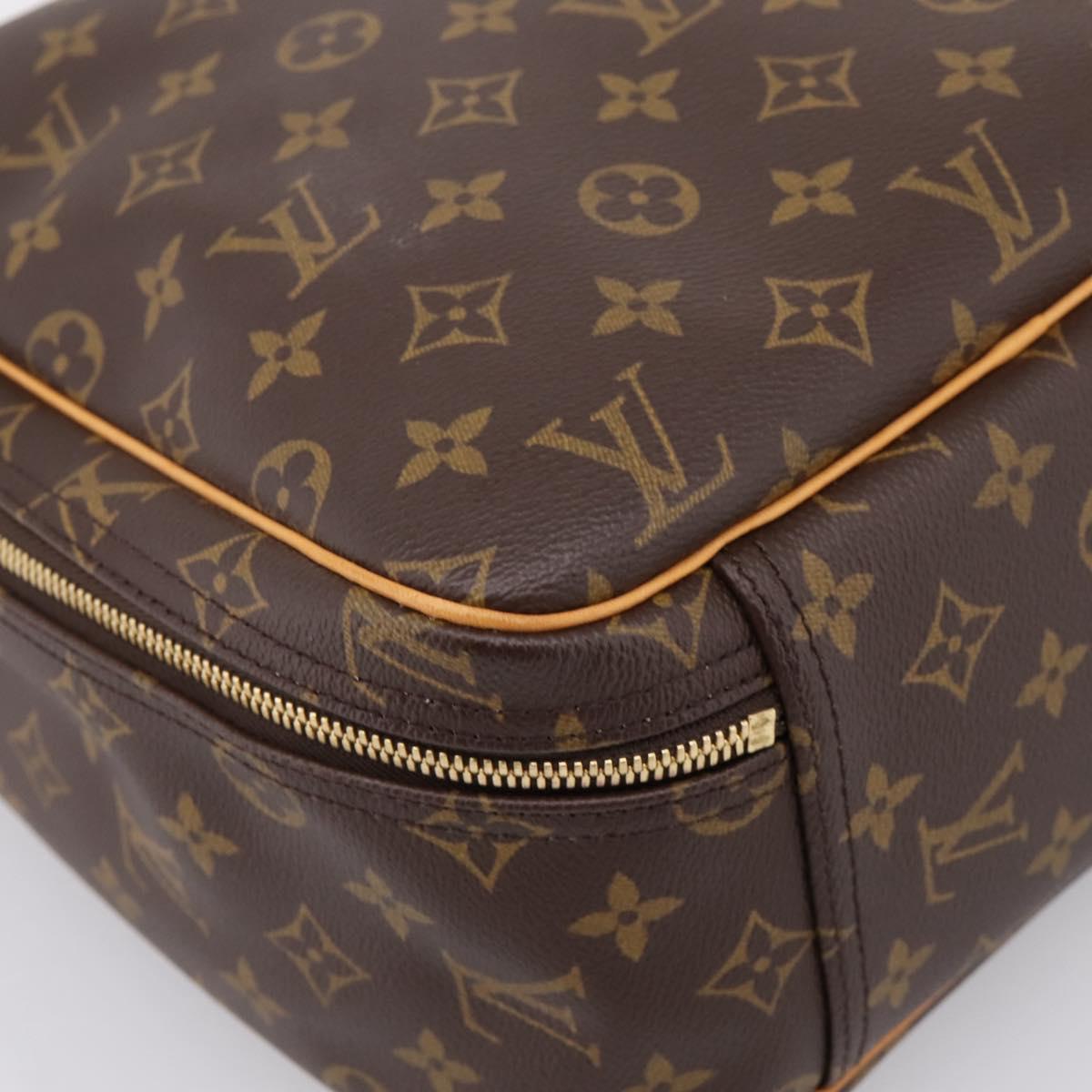 LOUIS VUITTON Monogram Excursion Hand Bag M41450 LV Auth 207136