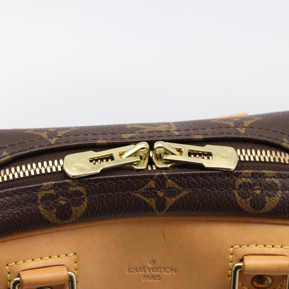 LOUIS VUITTON Monogram Excursion Hand Bag M41450 LV Auth 207136