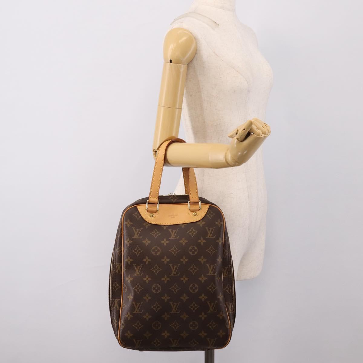 LOUIS VUITTON Monogram Excursion Hand Bag M41450 LV Auth 207136