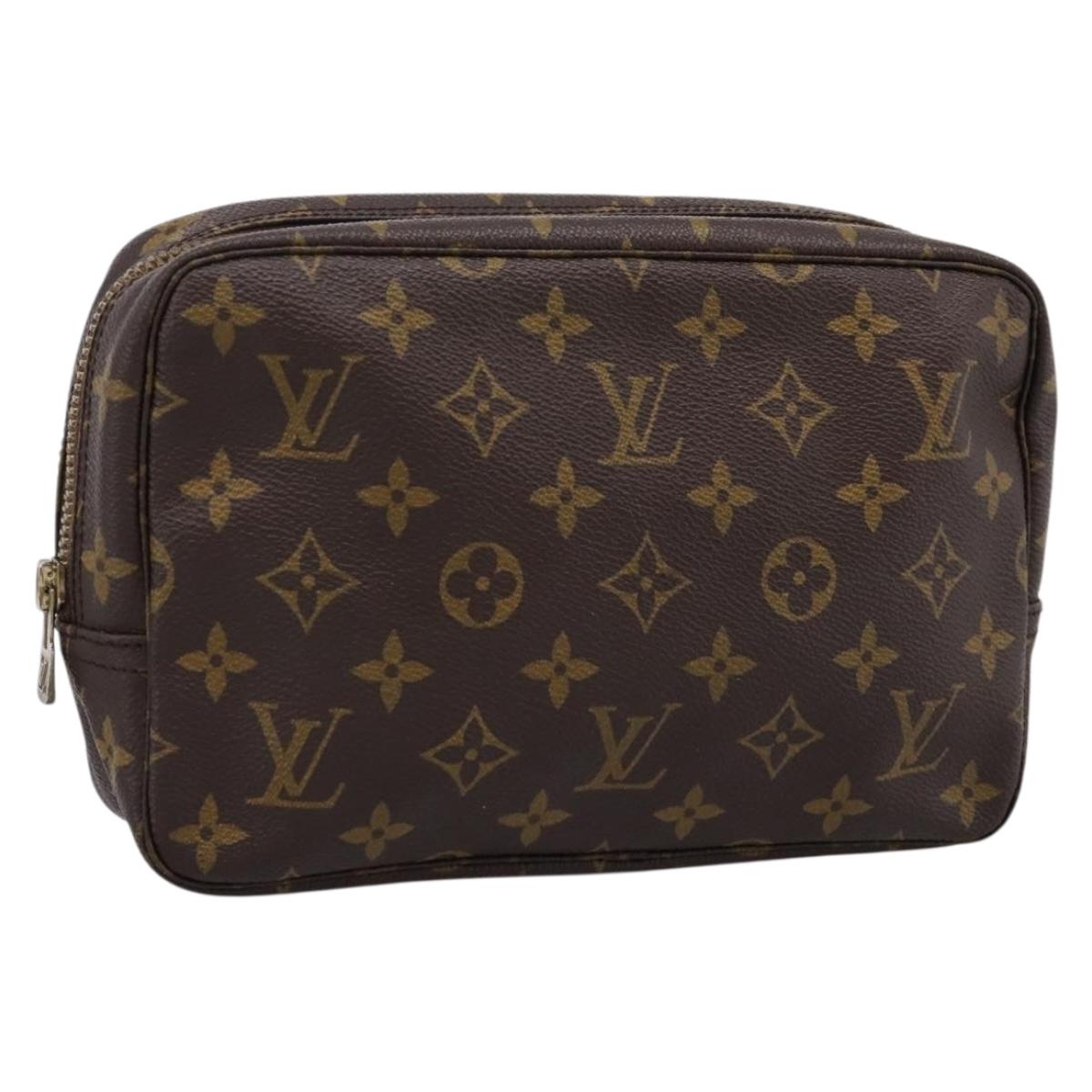 LOUIS VUITTON Monogram Trousse Toilette 23 Clutch Bag M47524 LV Auth 207151