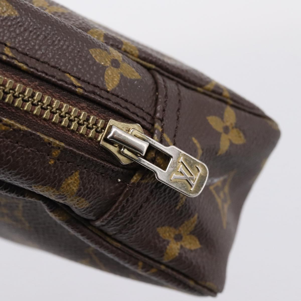 LOUIS VUITTON Monogram Trousse Toilette 23 Clutch Bag M47524 LV Auth 207151