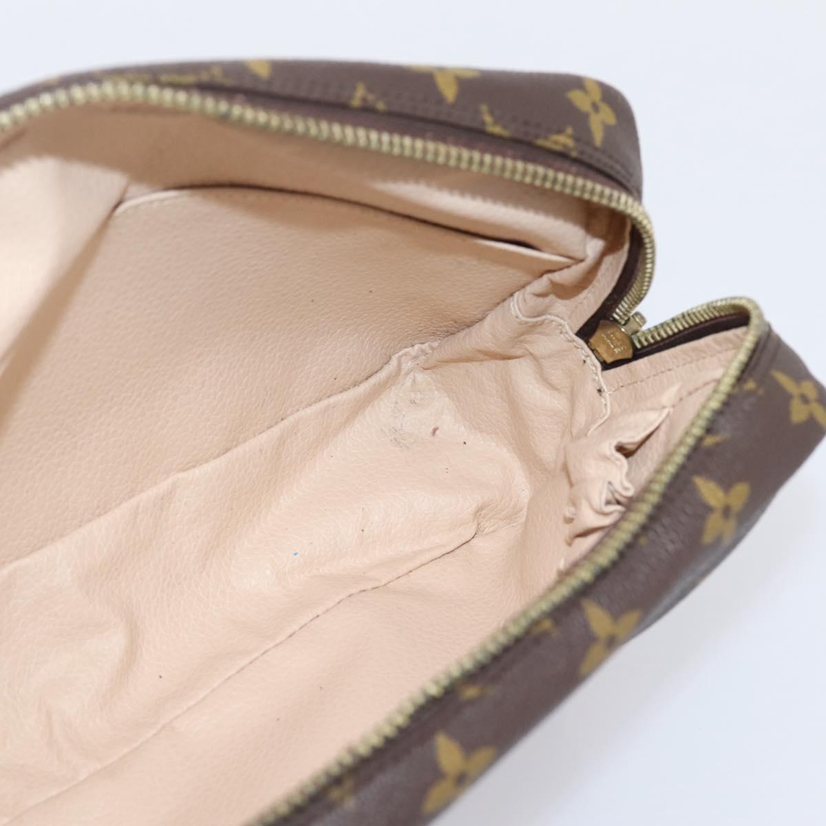 LOUIS VUITTON Monogram Trousse Toilette 23 Clutch Bag M47524 LV Auth 207151