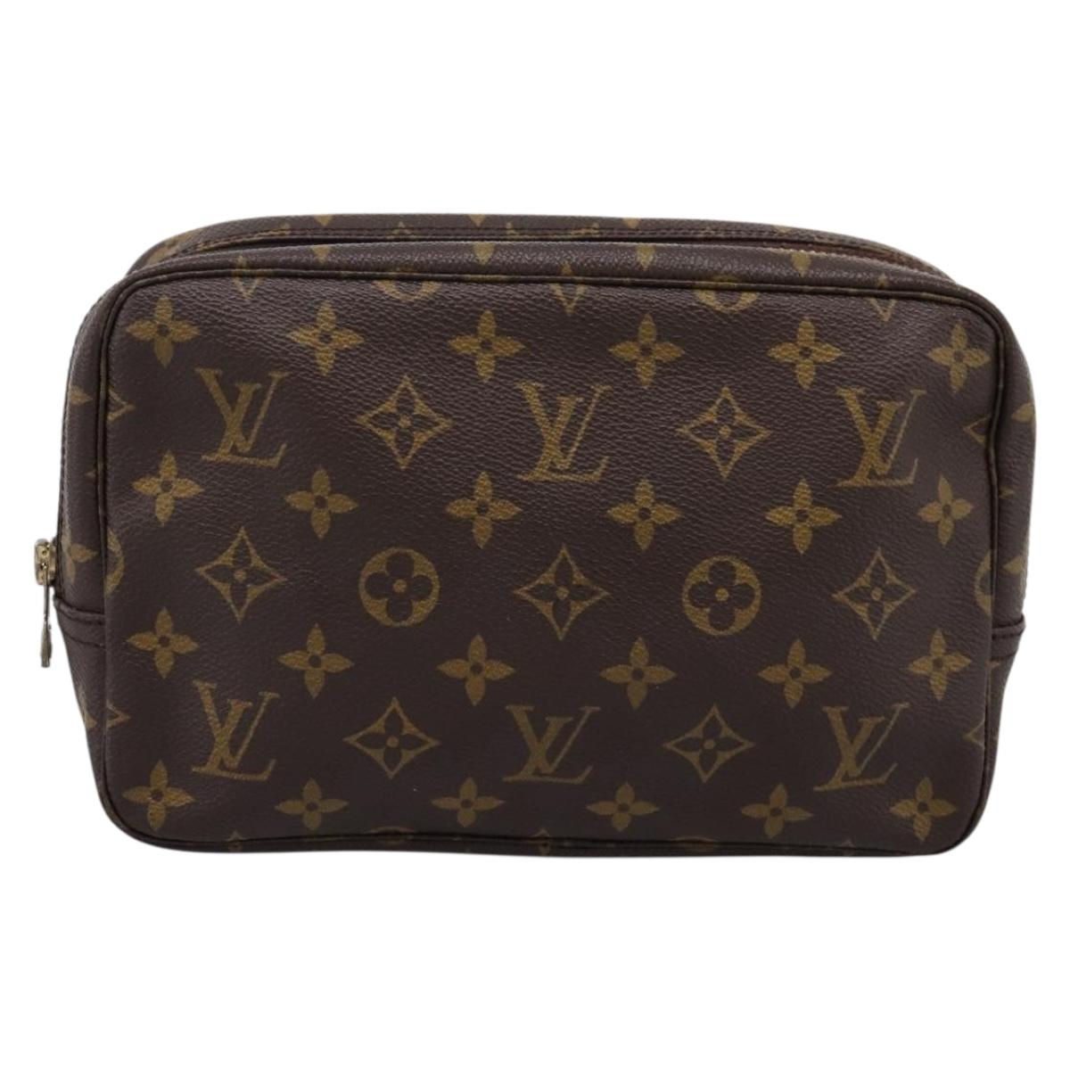 LOUIS VUITTON Monogram Trousse Toilette 23 Clutch Bag M47524 LV Auth 207151