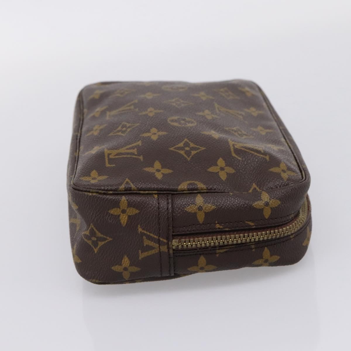 LOUIS VUITTON Monogram Trousse Toilette 23 Clutch Bag M47524 LV Auth 207151