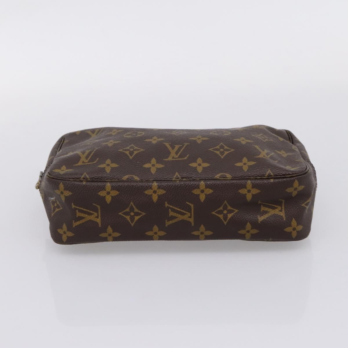 LOUIS VUITTON Monogram Trousse Toilette 23 Clutch Bag M47524 LV Auth 207151