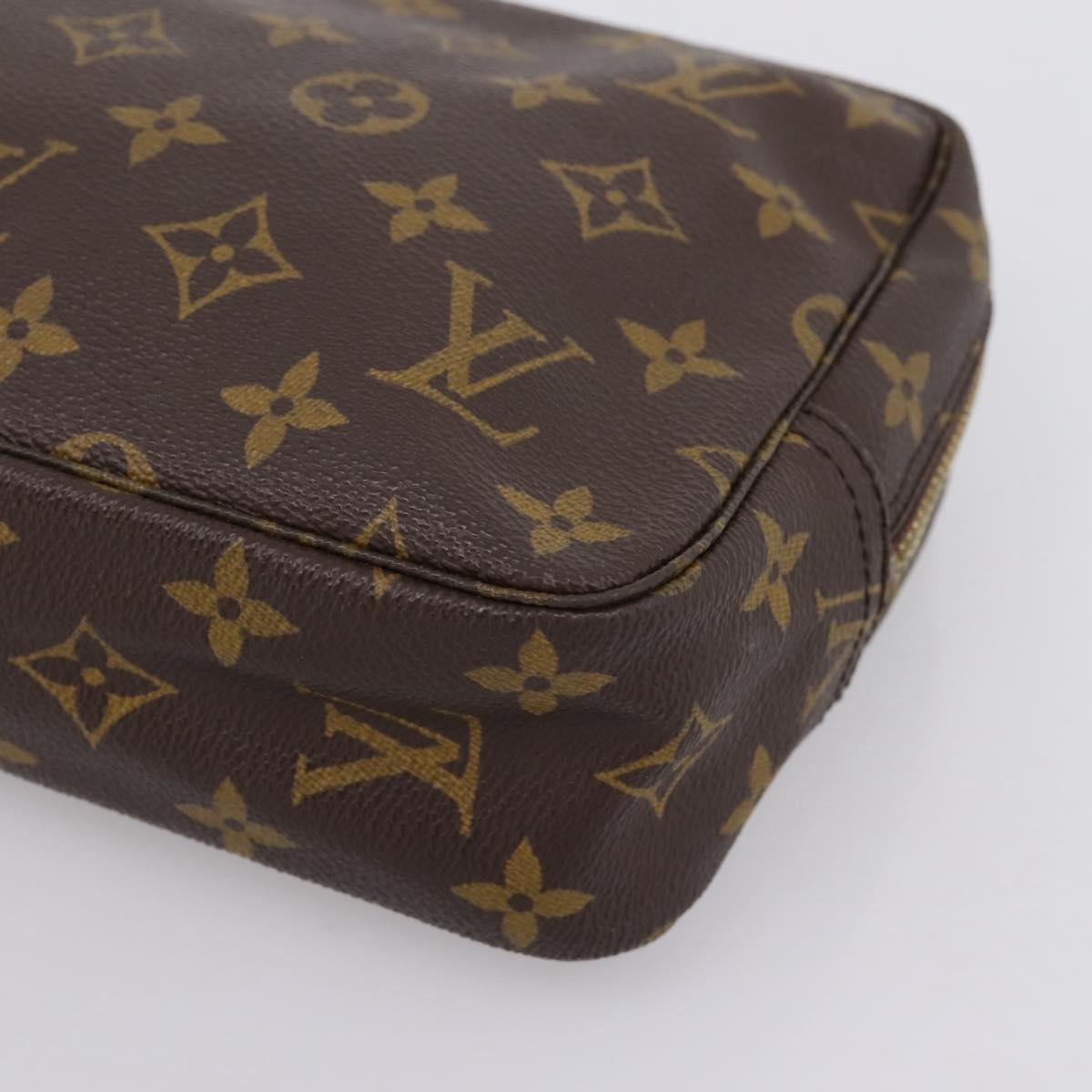 LOUIS VUITTON Monogram Trousse Toilette 23 Clutch Bag M47524 LV Auth 207151