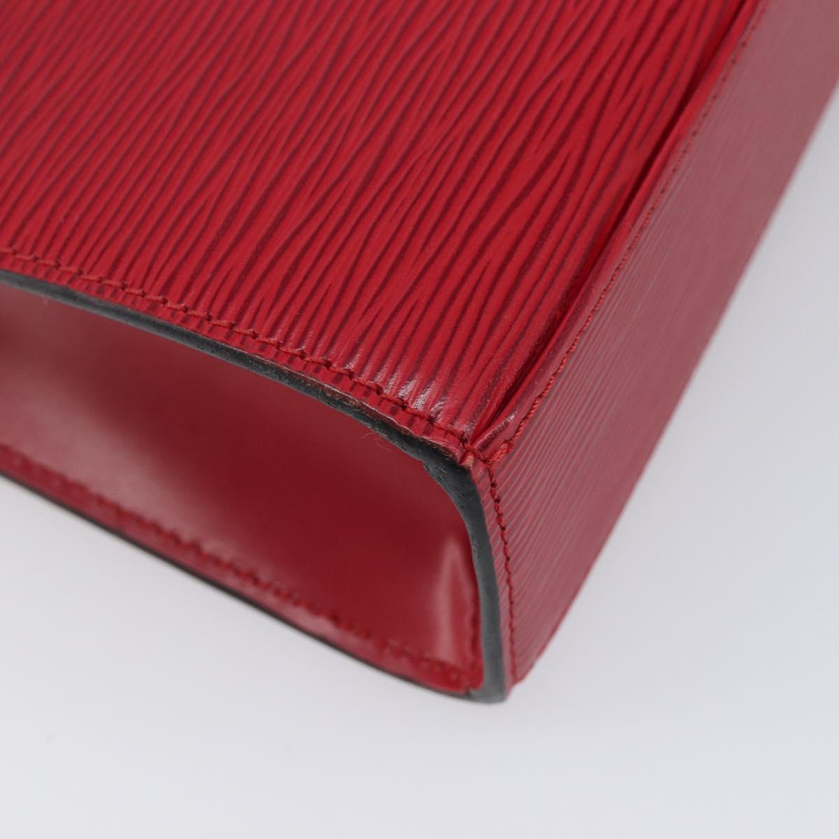 LOUIS VUITTON Epi Malesherbes Hand Bag Red M52377 LV Auth 207203
