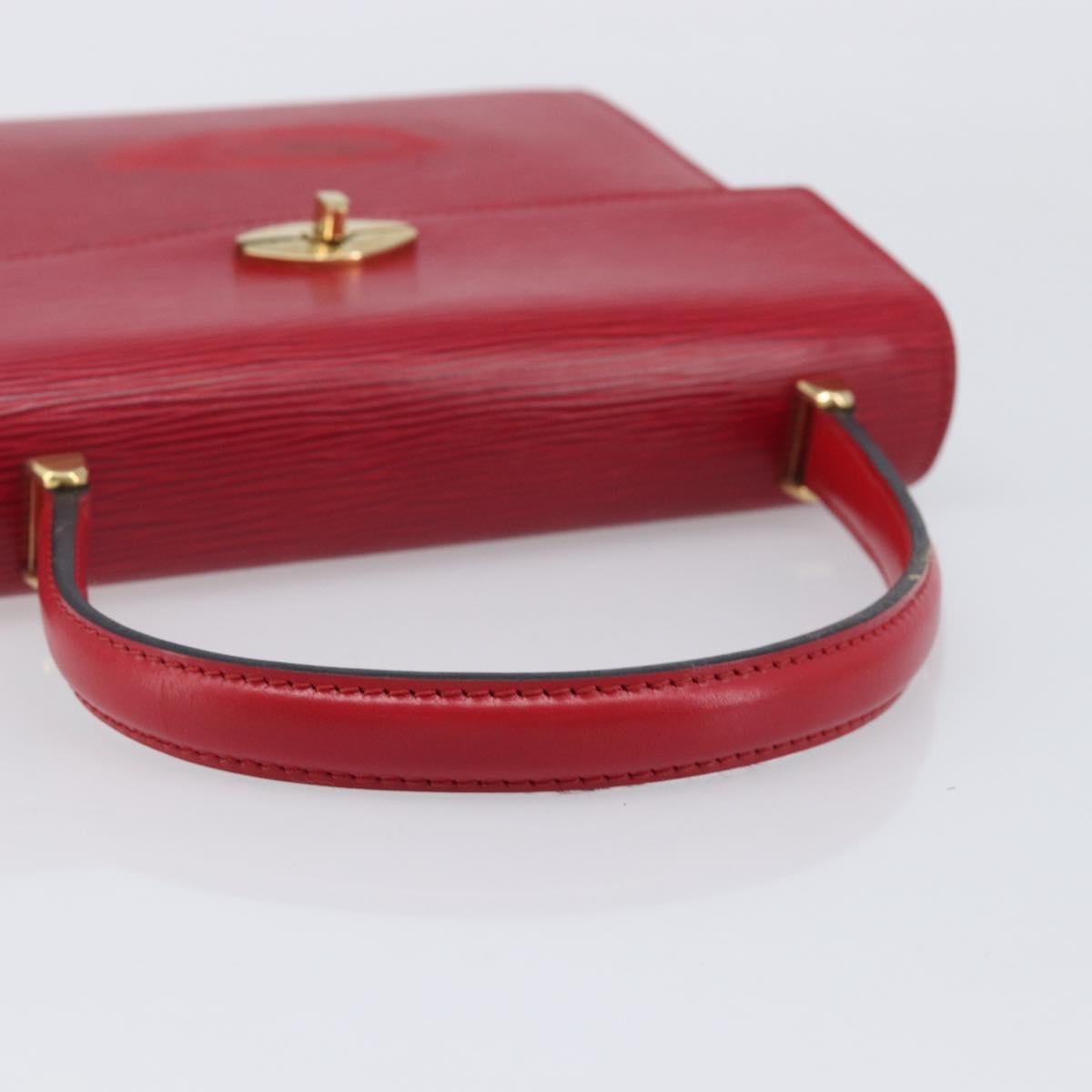LOUIS VUITTON Epi Malesherbes Hand Bag Red M52377 LV Auth 207203